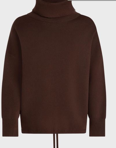 Cavendish Roll-Neck Knit Pullover by Varley