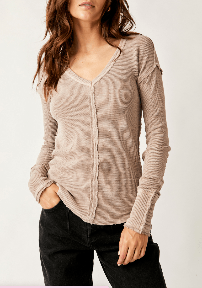 SAIL AWAY Long Sleeve SOLID by Free People