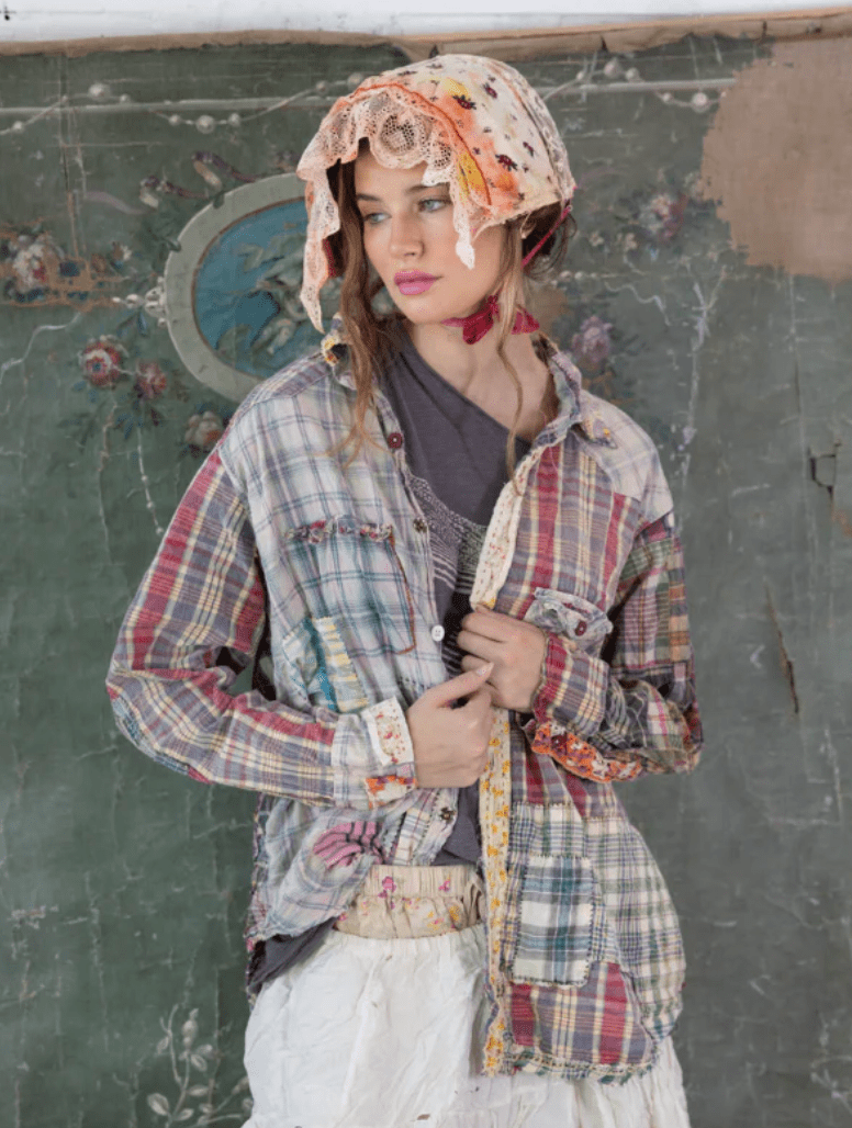 Patchwork Kelly Western Shirt 1508 by Magnolia Pearl