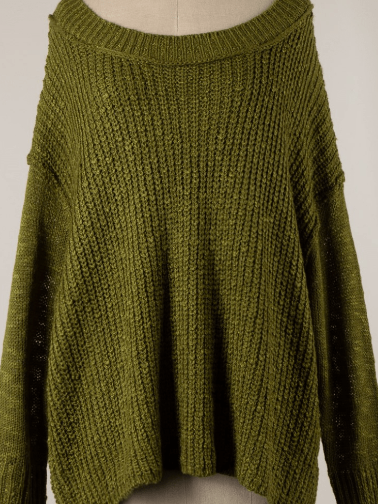 Olive Grove Knit Sweater by 75