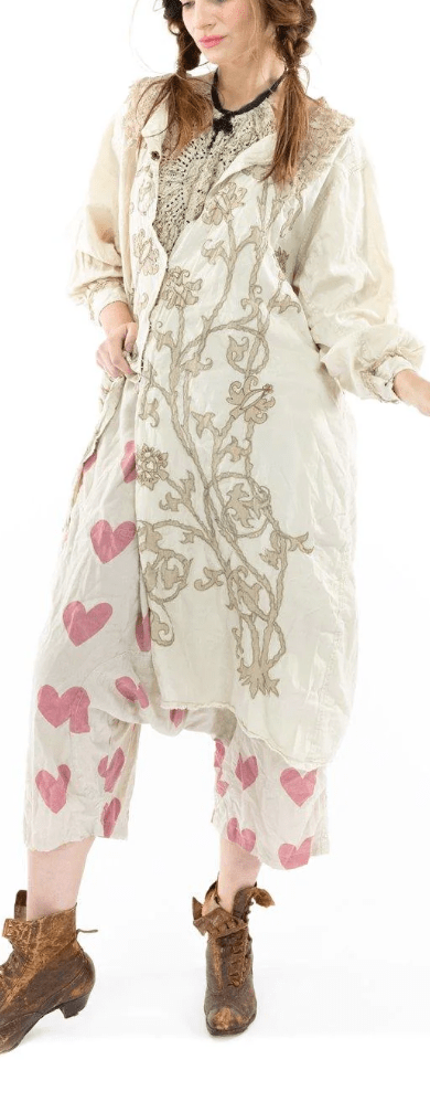 Leola Embroidered Smock Coat 504 by Magnolia Pearl