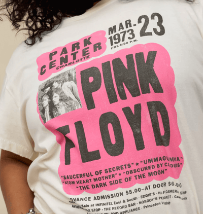 PINK FLOYD 1973 FLYER TOUR TEE by Daydreamer