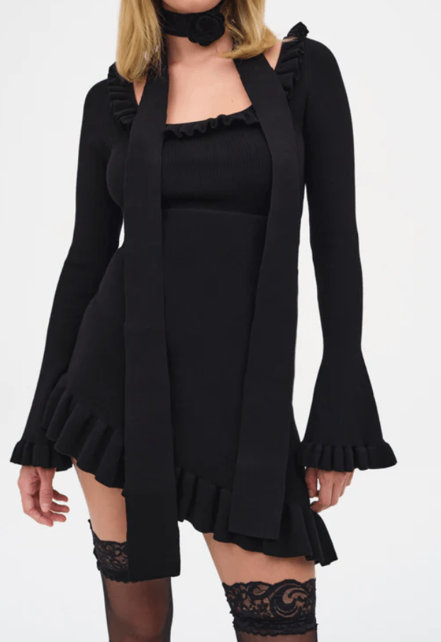 For Love & Lemons - Stevie Mini Dress, Women's Dress, Black, L, Women's Apparel, Women's Clothing For Love & Lemons - Stevie Mini Dress, Women's Dress, Black, L, Women's Apparel, Women's Clothing