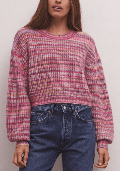 Prism Metallic Stripe Sweater by Z Supply