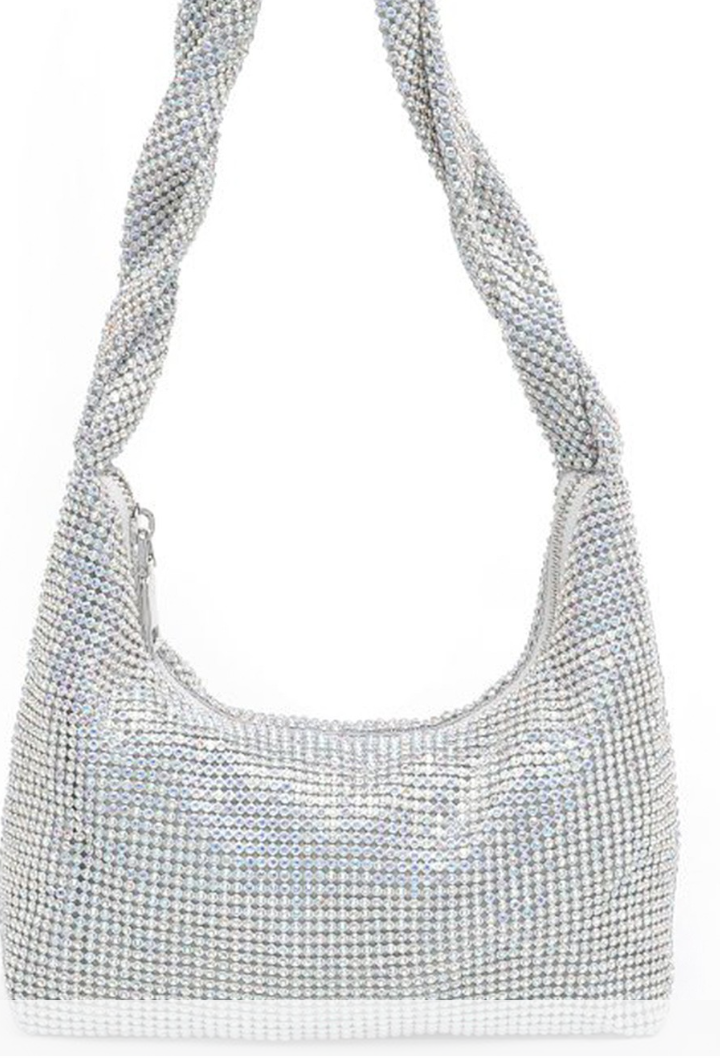 RHINESTONE ALL OVER EVENING BAG by 75