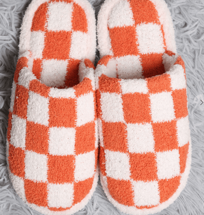 CHECKERED SLIPPER