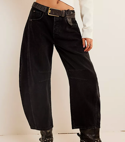 GOOD LUCK MID RISE BARREL by Free People