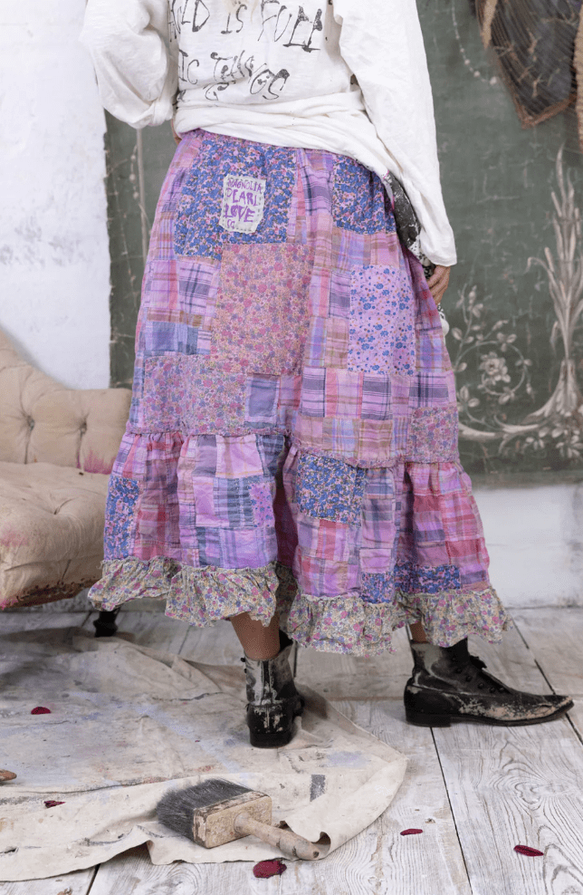 Spirit Warrior Pissarro Skirt 158 by Magnolia Pearl