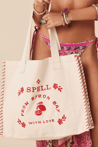 HOLIDAY TOTE BAG BY SPELL THE GYPSY
