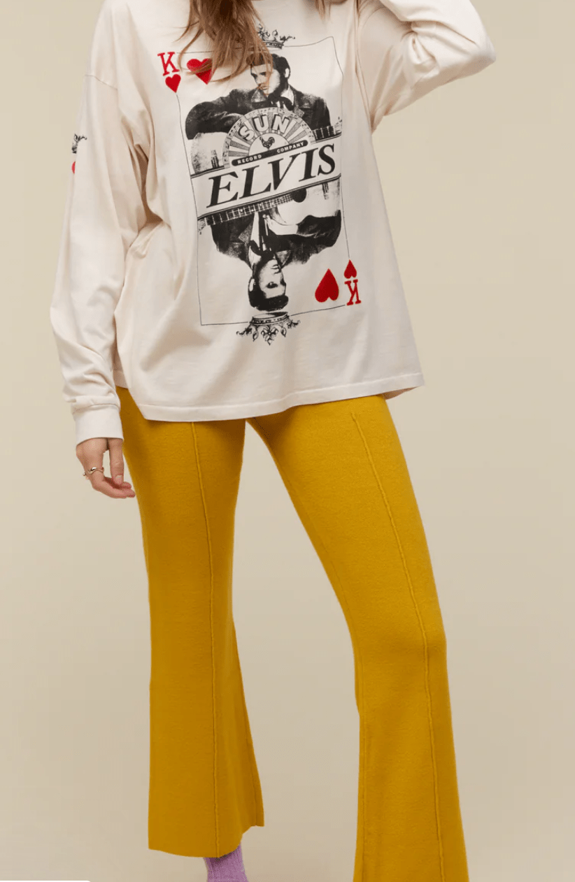 SUN RECORDS X ELVIS KING OF HEARTS LONG SLEEVE by Daydreamer