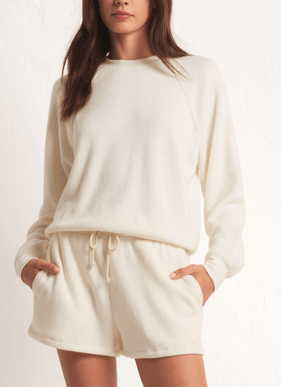 Saldana Reverse Fleece Top by Z Supply
