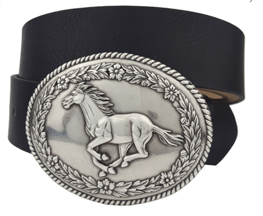 Wild Spirit Horse Buckle Belt by 75