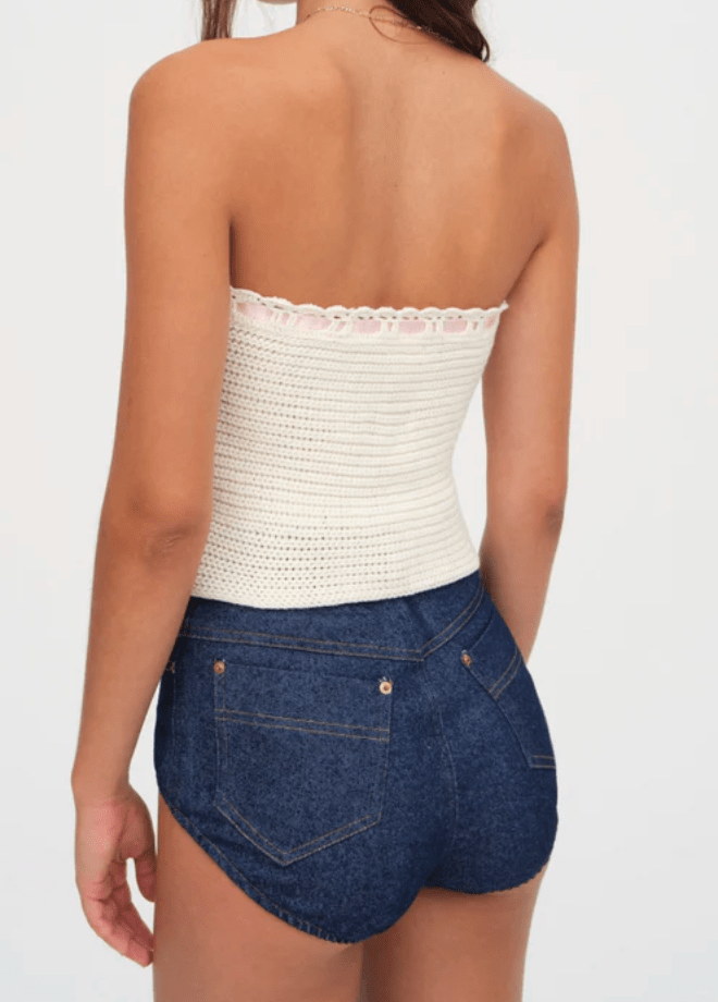 Kelsey Crochet Top by for Love & Lemons