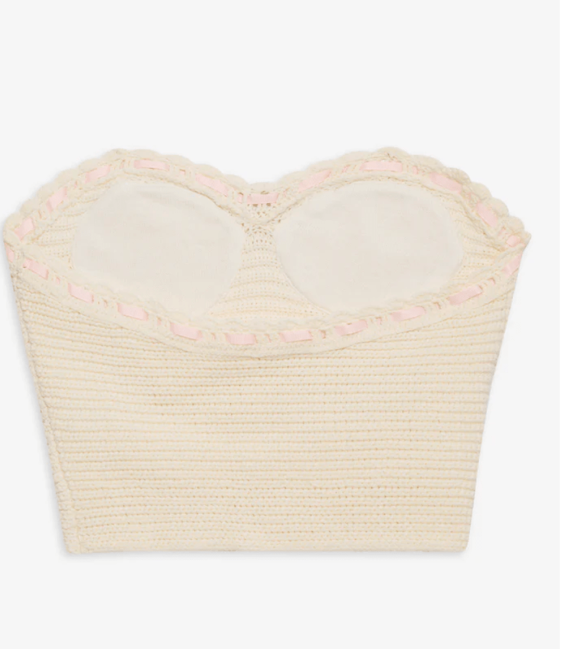 Kelsey Crochet Top by for Love & Lemons