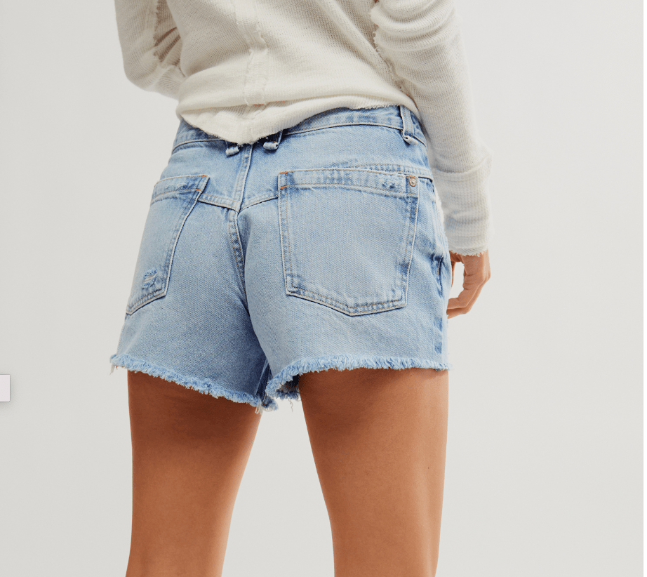 NOW OR NEVER DENIM SHORT by Free People