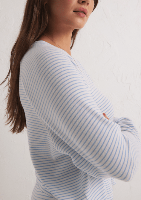 Staying In Stripe Long Sleeve Top by Z Supply