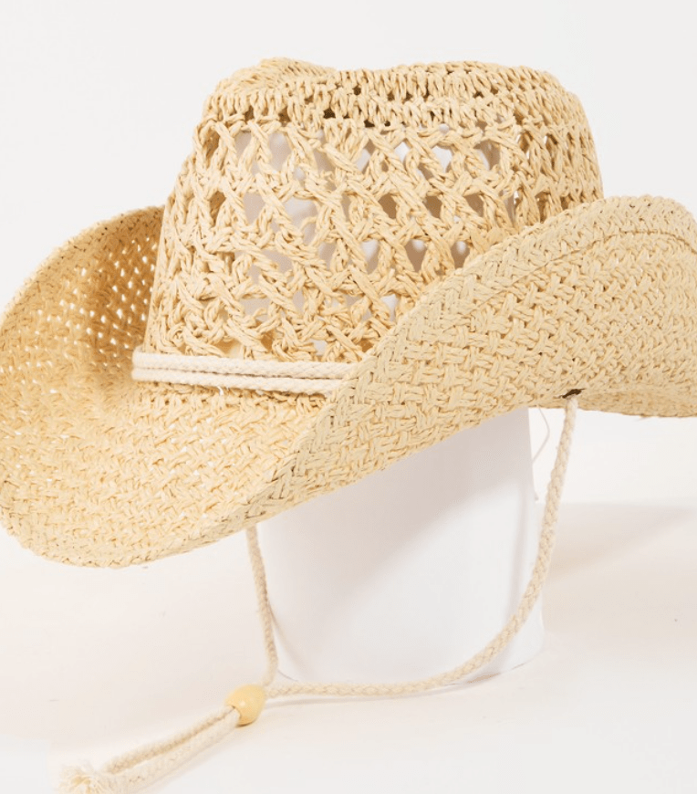 Handmade Sunset Serenade Braided Cowboy Hat by 75