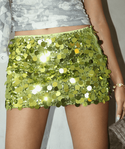 Sequined Sunkissed Mini Skirt by 75