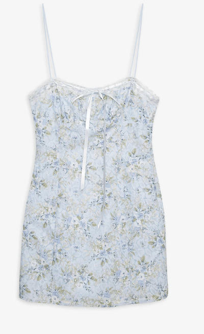 Claire Lace Mini Dress by for Love & Lemons