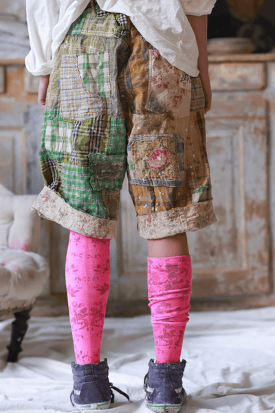 Patchwork Miner Shorts 036 by Magnolia Pearl