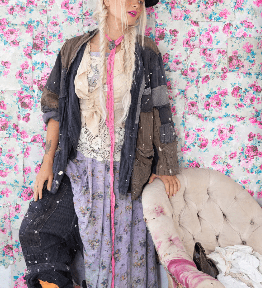 Charlotte Shawl Collar Coat 802 by Magnolia Pearl