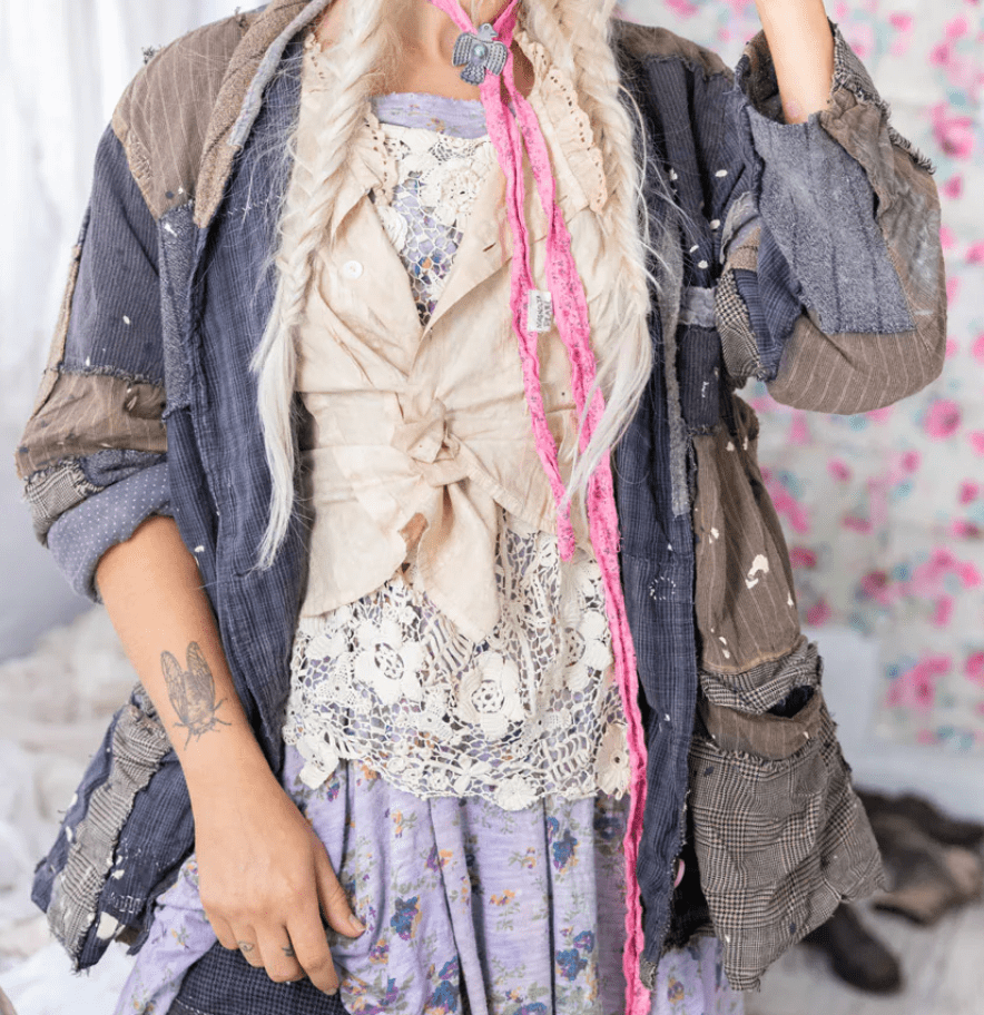 Charlotte Shawl Collar Coat 802 by Magnolia Pearl