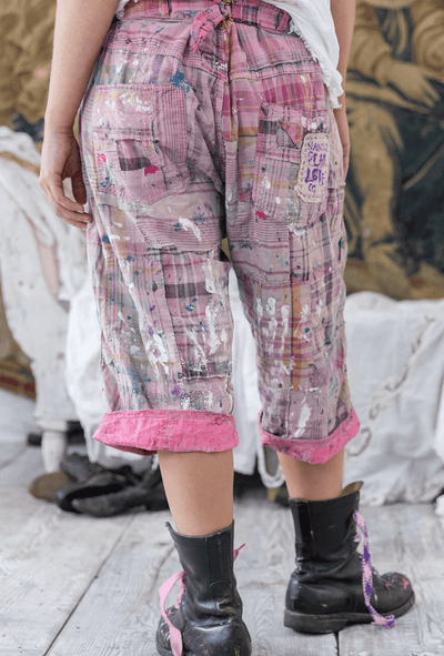 Patchwork Miner Shorts 036 by Magnolia Pearl