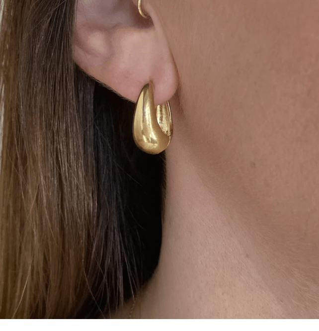 Oriana Hoop Earings by Thatch
