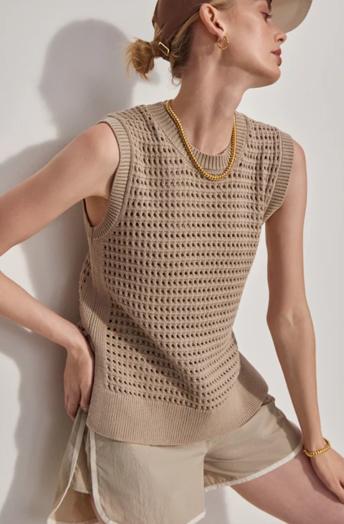 Darin Longline Knit Tank by Varley