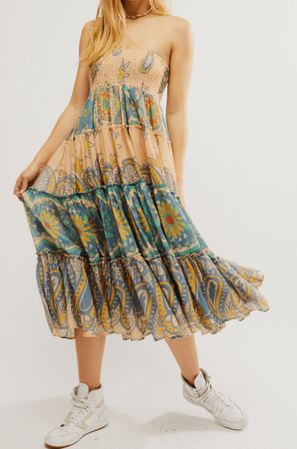 Super Thrills Convertible Maxi Skirt by Free People