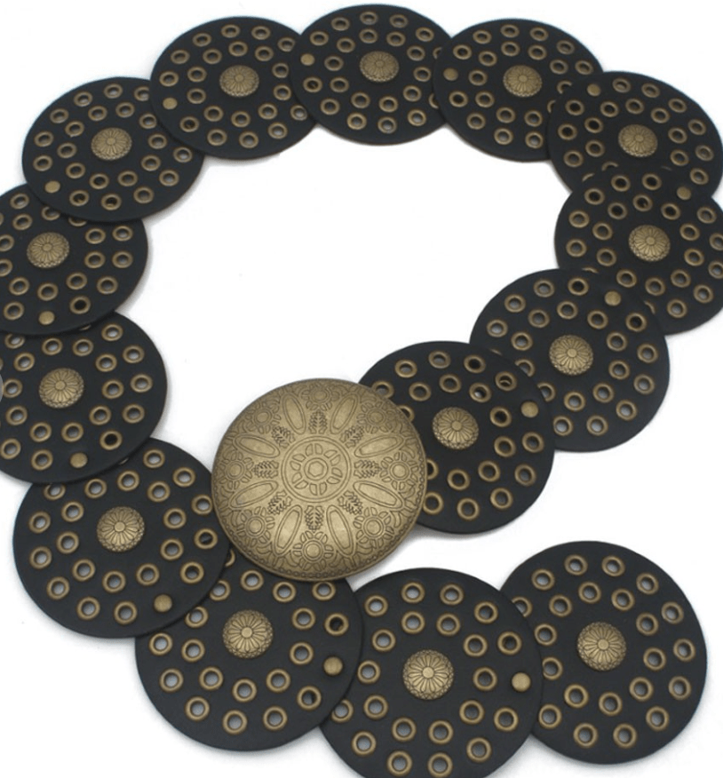 Double Circle Boho Medallion Belt by 75 – 75° & Fuzzy display picture 3