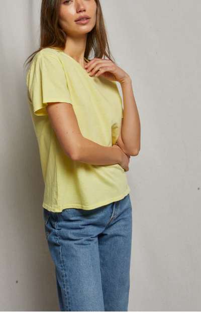 "Harley" Boxy Crew by Perfect White Tee