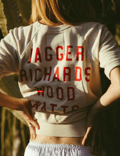 Rolling Stones Ivory Raglan Tee