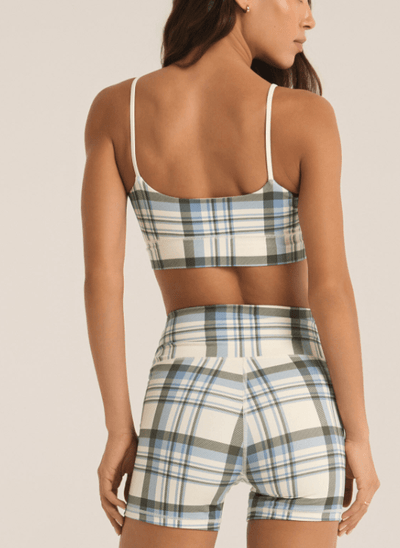 Shine Plaid Bra by Z Supply