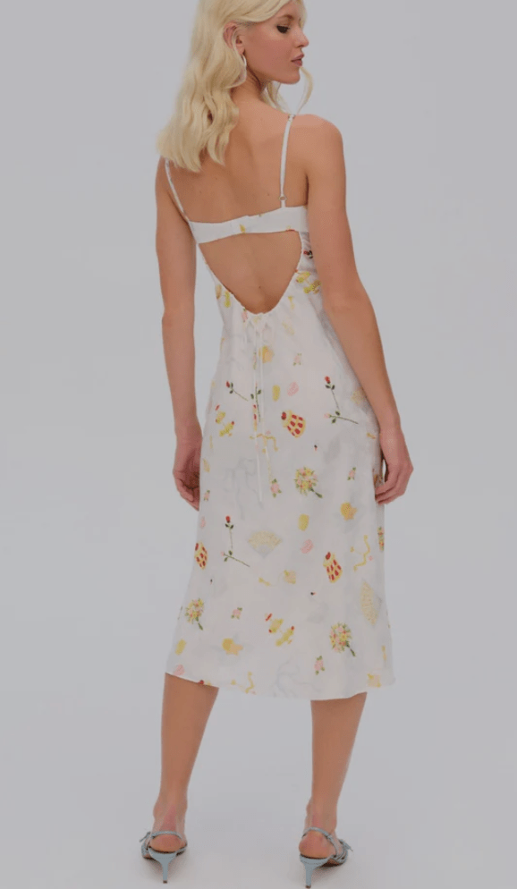 for Love & Lemons - Chania Midi Dress, Women's Dress, White, L, Women's Apparel, Women's Clothing for Love & Lemons - Chania Midi Dress, Women's Dress, White, L, Women's Apparel, Women's Clothing