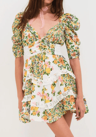 Rosalyn Mini Dress by for Love & Lemons