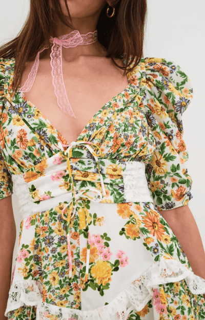 Rosalyn Mini Dress by for Love & Lemons