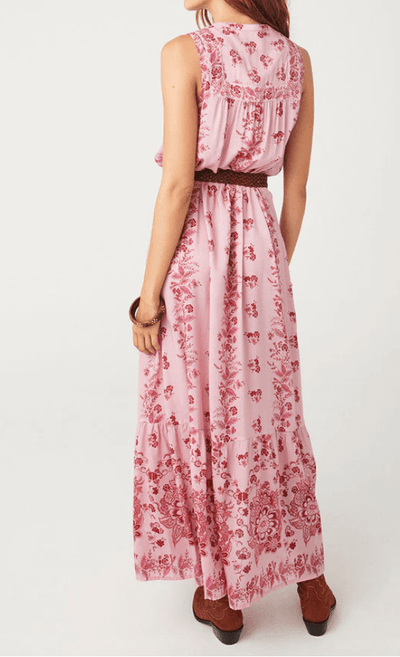 Rebel Spirit Button Through Maxi Dress by Spell