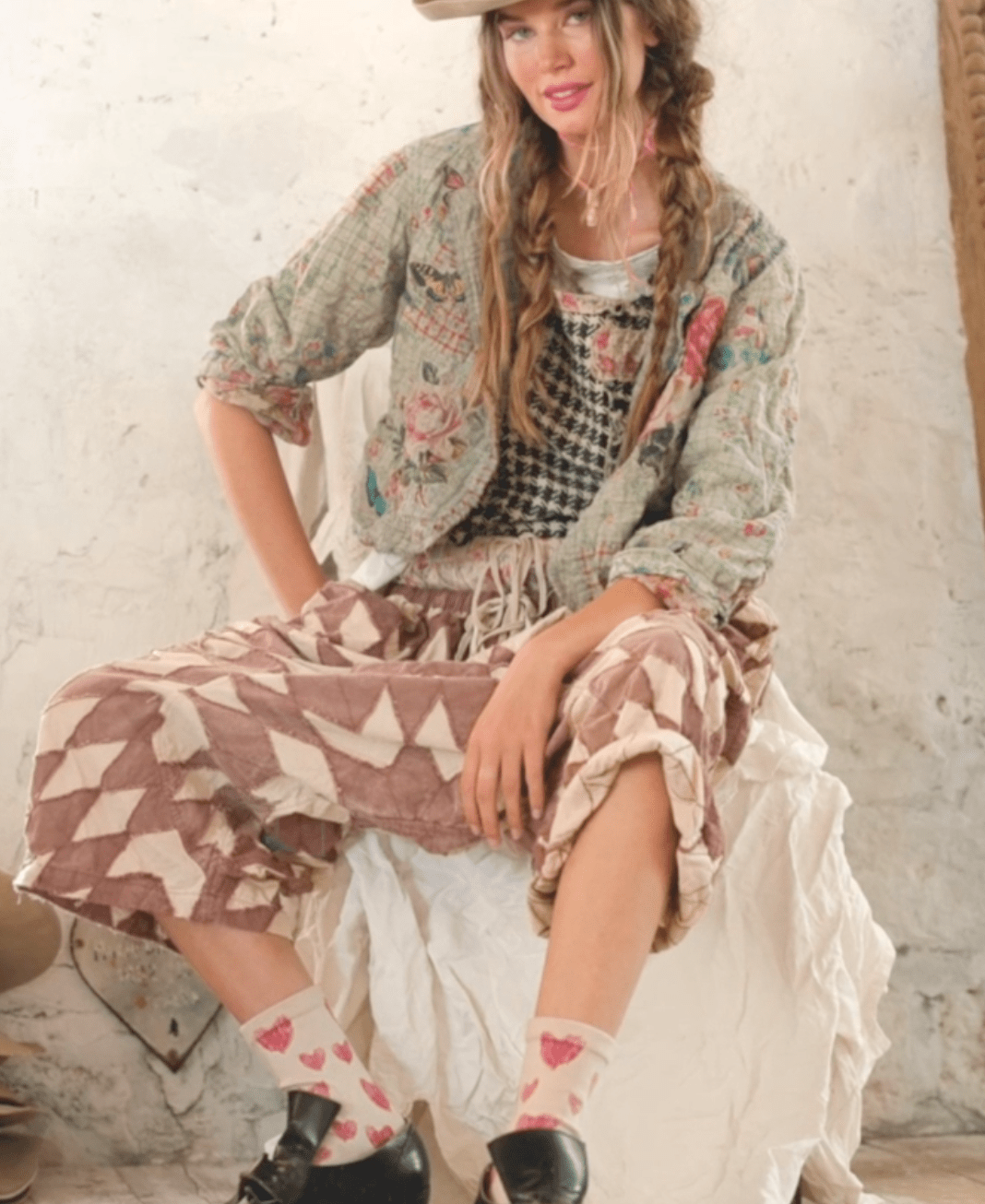 Quiltwork Garçon Trousers 271 by Magnolia Pearl