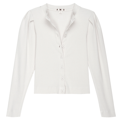 PUFF SLEEVE CARDIGAN by A M O