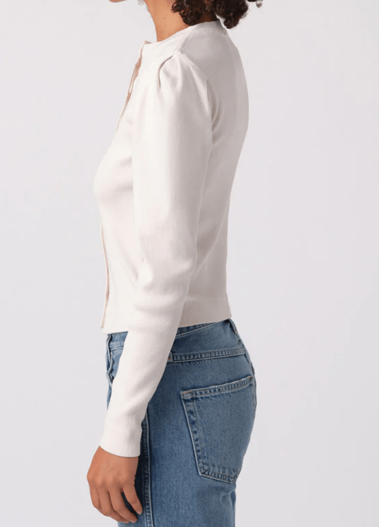 PUFF SLEEVE CARDIGAN by A M O