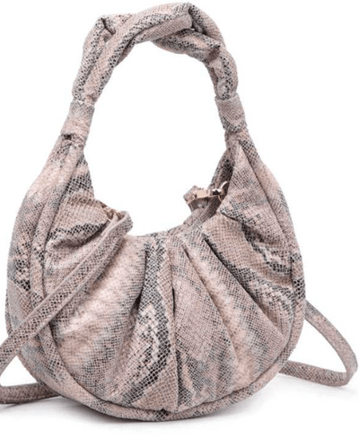 Stylish Snake Elena Round Crossbody Bag by 75