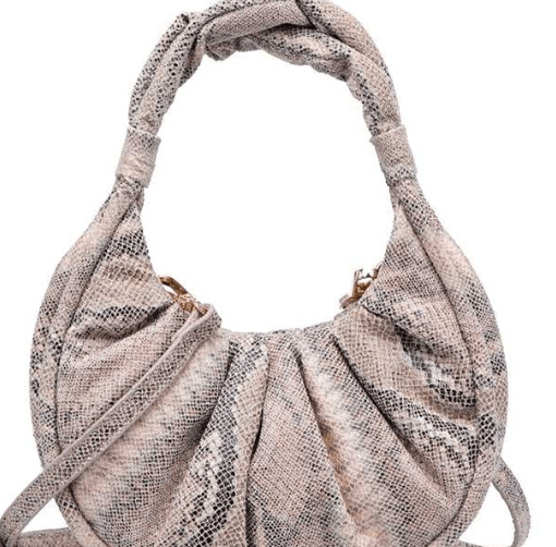 Stylish Snake Elena Round Crossbody Bag by 75