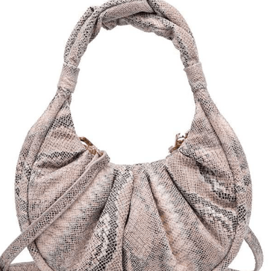 Stylish Snake Elena Round Crossbody Bag by 75