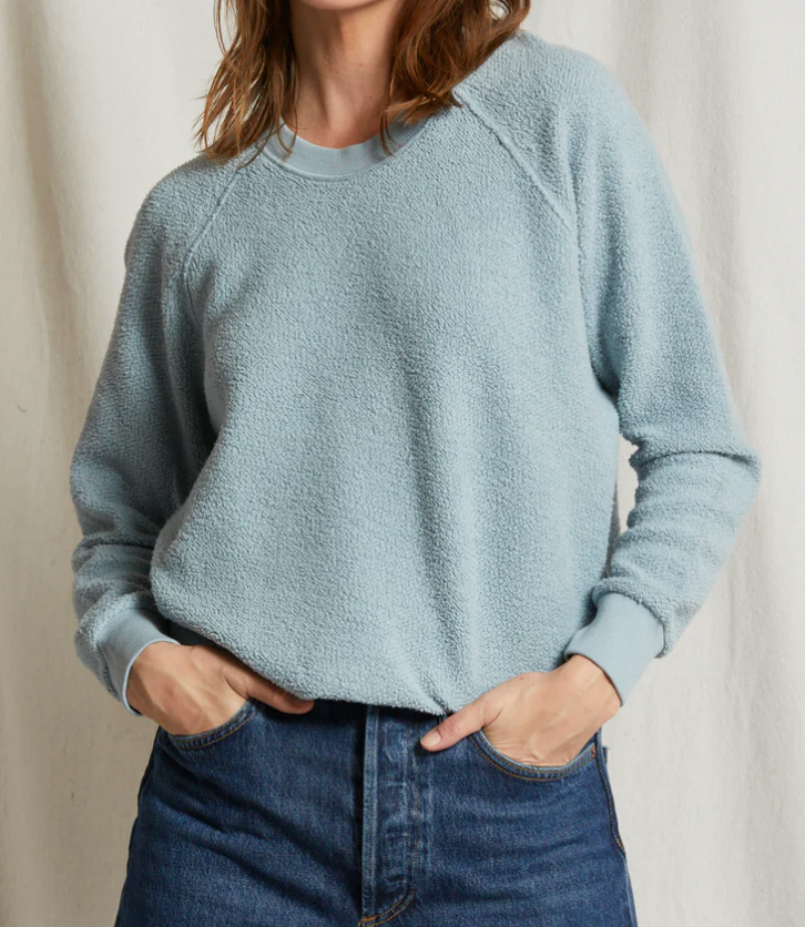 Ziggy Reverse Fleece Shrunken Sweatshirt by Perfect White Tee