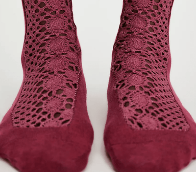 RUBIES CROCHET SOCKS by Free People