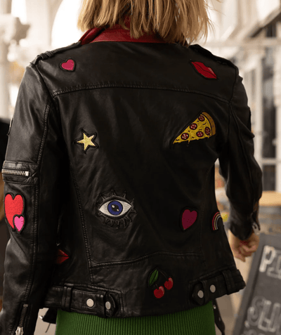 Tavi 2 RF Leather Jacket by Mauritius