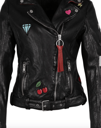Tavi 2 RF Leather Jacket by Mauritius