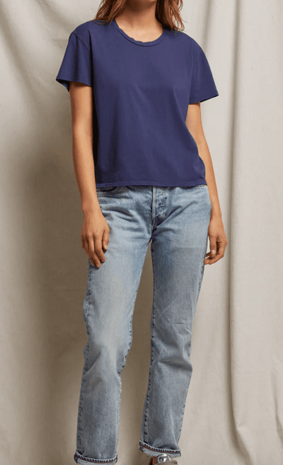"Harley" Boxy Crew by Perfect White Tee