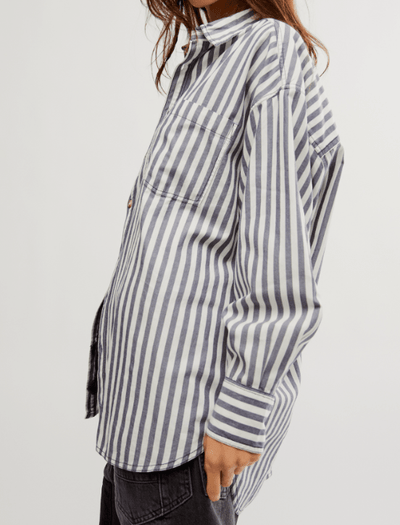 We The Free Freddie Striped Shirt by Free People